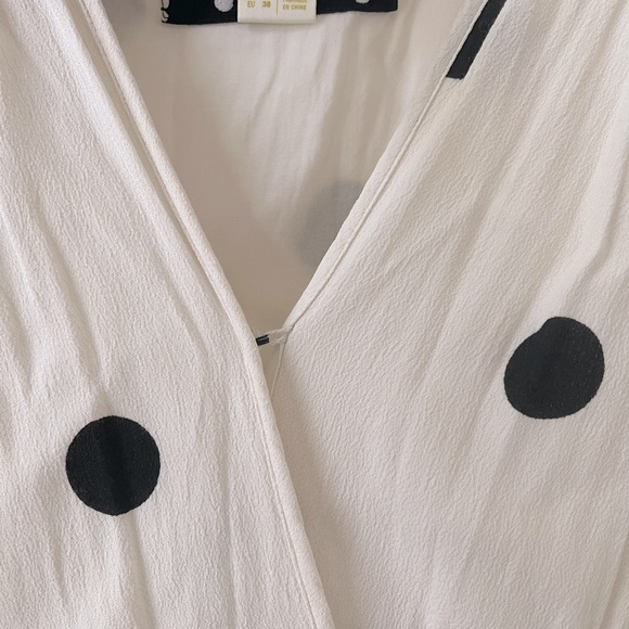 Anthropologie Breanna Wrap Polka Dot Dress - Picture 11 of 13